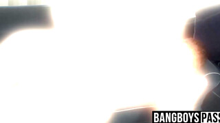 Horny jock ass stretched bareback by big cock smooth twink