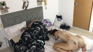 I masturbate with my fingers next to my sugar daddy