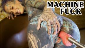 ”tatted TEEN testing FUCK MACHINE with her ASSFUCKING - fuck machine, gapes, orgasm, assfucking (goth, punk, al”