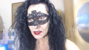 Cucumber in Front Ass While You Picks with Open Pantyhose