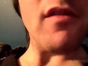 A Guy Chewing Gum for 5 Minutes
