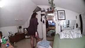 Snowflake Dawnskye gets pounded POV style by Shawns massive uncut cock&#x1F346;