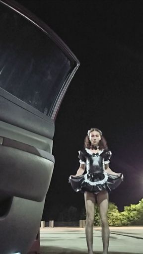 My first ever public sissy walk!