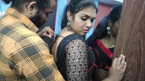 Mallu Couple Hot Fuck in Saree, Saree Removal and Hot Fuck, Navel Lick, Blow Job, Pussy Lick and Hot Fuck in Saree, Mallu Couple