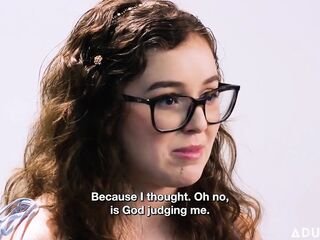 Leana Lovings Thought Somebody Was Watching Her Masturbate!