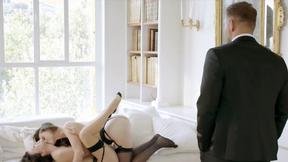 ”TUSHY Tori Black Intense Assfucking threesome”