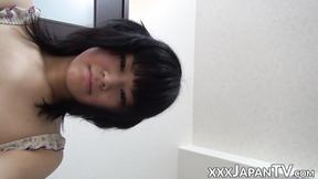 ”Asian teen films herself farting in lingerie solo”