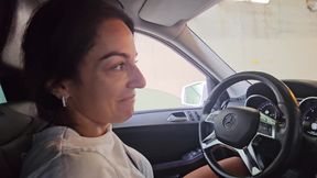 She Takes My Cock in Her Hand While We&#039;re Stuck in Traffic on the Highway