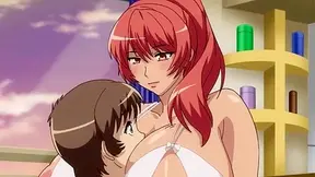 Milf Neighbor & Hentai Mom Team Up to Seduce Innocent Teen for Gang Bang