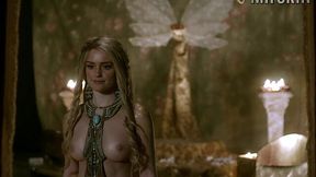 Nice and hot Alison Brie and her sexy titties flashing nude scenes
