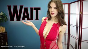 Wait || Edging Fetish Orgasm Control JOI