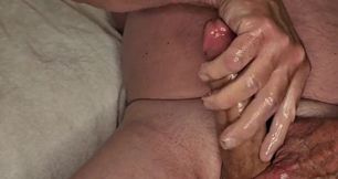 Stroking My Big Thick Cock Till I Cum Hard