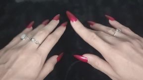ASMR hands long nails, tapping & worship