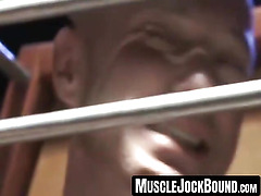 MuscleJockBound.com - Chet Walker endures painful CBT from sadistic dom