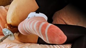 Machine Dildo Fuck and Sissygasm Pulpyboy69