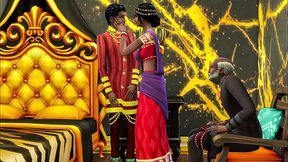 Indian stepmom and stepdad prepare their virgin stepson before the wedding by having threesome sex to lose his virginity in a hotel room