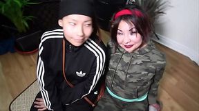 Native American Lesbians with Big Tits Take on BBC