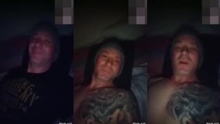 Kinky tattooed boy strokes and jerks off a hairy, horny Demon to orgasm