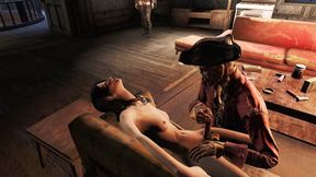 Fallout 4 Zombie Hancock Gets Fucked By Shemale Trixy In Asshole