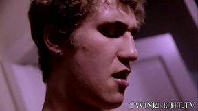 Shower sex time with two horny and big dick vamps banging