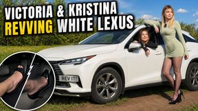 Victoria and Kristina Lexus Hard Revving Session Full 19 Min