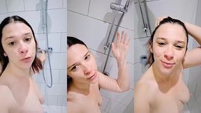 une bonne douche et gangbang