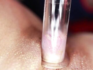 Golden Twat Clitoris Lick Pump Climax - Demi
