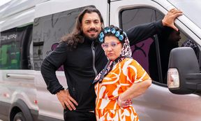 Pierced Belly Mature Gets Ass Fucked In Driving Bus