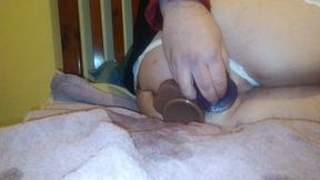 Fat sissy slut double penetration in new lingerie