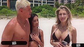 Used All Mighty Ring Pick Up Mature Blonde & Petite Asian