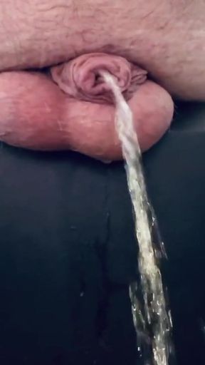 Powerful moment from &quot;ANOTHER FAT DADDY PISS VID FOR YOU URINAL SLUTS&quot;