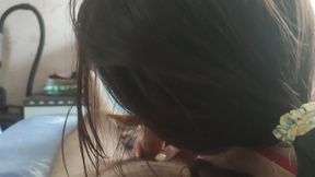 Young Stepsister Wants to Suck Cock Quickly and Skip Classes