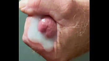 Swallow my huge load from my foreskin Fleshlightman1000