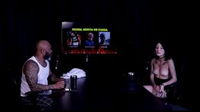 Morena gostosa com seus lindos peitos de fora responde em quem mama, senta ou passa - Paty Raven (WATCH ON: SHEER/RED)