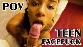 ”Exotic ALT BABE Gets Deepthroated & Facefucked By Huge Cock - Rough Sex, InterraciaSloppy Blowjob”