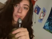 Fox girl puts in her tail and plays with herself (FULL VIDEO ON ONLYFANS)