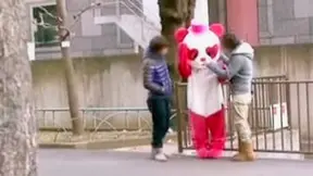 Japan Mascot Girl Wild Double penetration