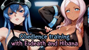 Try to survive under Esdeath&#039;s and Hibana&#039;s soldier training (Obedience JOI)