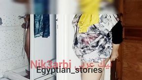 An Egyptian Man Takes a Shower and His Stepfather Enters in. He Fucks Her and Urinates on Her Asshole
