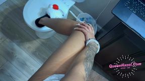 Extreme Hairy Leg Worship