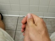 Nice quickie in random gas station bathroom