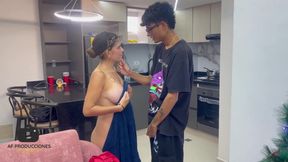 I Stick My Huge Cock in My Stepsister. Nice Tight Ass
