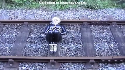 Nikita Bellucci, Kat Arina And Katarina Nikita - In Latex On The Railroad  Kinky4Ever