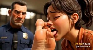 Licking Cop's Feet - Heavy Degradation