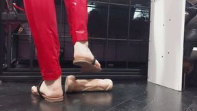 Hard toy cock trampling (720p)