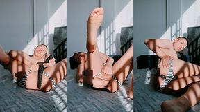 lesbian dildo all over my ass