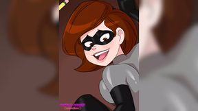 Elastigirl gets stuffed hard on Mother's Day