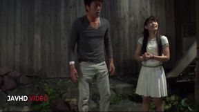 Shaved Pussy Japanese cutie Yui enjoys hardcore sex steaming up the room Teen