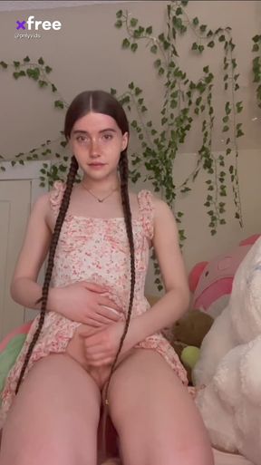 Summer Lifting Her Dress for You