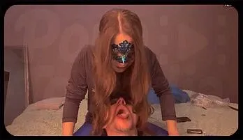 Dominating Goddess Delivers Sweet Spit to Her Slave